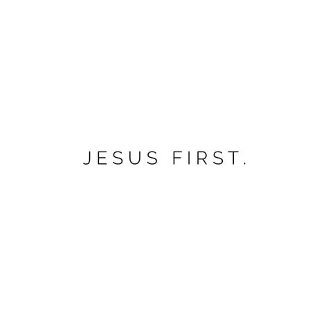 Whenever you embark upon a new journey, remember to always put Jesus first. It is the most important thing you can do ❤️ You Can Do All Things Through Christ, Ayat Alkitab, In Christ Alone, God First, Verse Quotes, Bible Verses Quotes, Jesus Quotes, Quotes About God, Jesus Loves