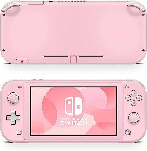 Pink Switch Lite, Pink Nintendo Switch, Nintendo Light, Switch Lite Accessories, Pink Switch, Pink Nintendo, Kawaii Couple, Kirby Nintendo, Bday Wishlist