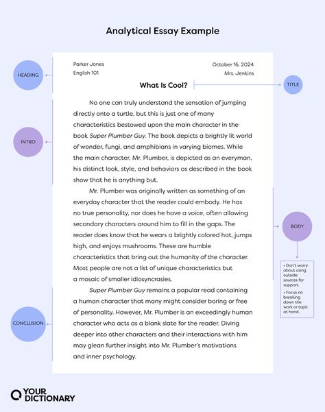 Analytical essays come in a few different forms — cause and effect essays, for example, or compare and contras essays. A straightforward analytical essay, however, tells you right off the bat what it requires: an analysis. We can’t write your essay for you, but we can certainly help push you in the right direction. Analytical Essay Example, Analytical Essay, Common App Essay, Cause And Effect Essay, College Essay Examples, Argumentative Essay Topics, Literary Essay, Rhetorical Analysis, Informative Essay