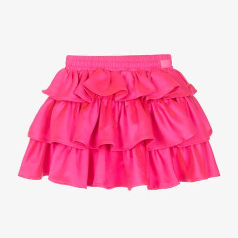 Designer Children's Clothes | Childrensalon Pink Ruffle Skirt, Light Grey Leggings, Venus Flytrap, Preppy Inspiration, Toddler Skirt, Gifts Bags, Tiered Ruffle Skirt, Skirts For Kids, Special Occasion Outfits