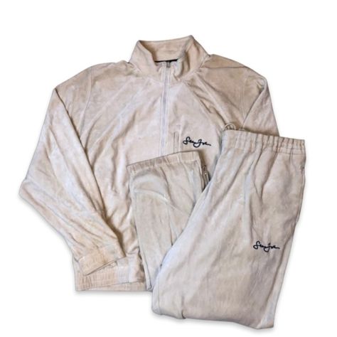 SEARCHING Sean John Velour Tracksuits in the Sizes Small, Medium and Large Sean John, Cream White, Different Colors, Thank You, Outfit Inspo, Plus Fashion, Fashion Trends, Fashion Tips, Clothes Design