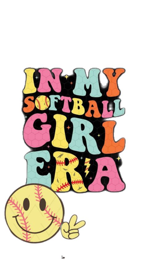 Softball era wallpaper colored Softball Wallpapers, Cute Softball Quotes, Softball Chants, Funny Softball Quotes, Softball Room, Softball Backgrounds, Era Wallpaper, Softball Crafts, Softball Quotes