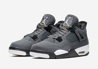 !@@ Mens Brand New Air Jordan 4 Retro Athletic Fashion... Jordan 4 Cool Grey, Black Cat 4s, Jordan Vi, Air Jordan Iv, Red Thunder, Basketball Shoes For Men, Jordan Shoes Girls, Jordan Shoes Retro, Sneaker Magazine