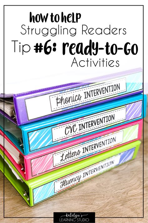 Reading Intervention Activities, Reading Interventionist, Intervention Activities, Phonics Interventions, Intervention Classroom, Phonics Cvc, Reading Specialist, 3rd Grade Reading, Struggling Readers