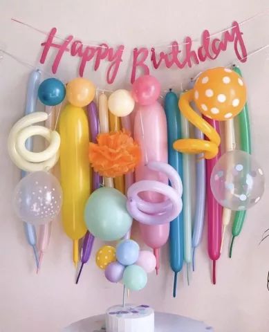 Birthday Game Night, Bbq Birthday Party, Bbq Birthday, Simple Birthday Party, Baby Birthday Decorations, Pink Happy Birthday, Birthday Bbq, Colorful Birthday Party, Simple Birthday Decorations