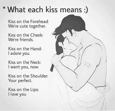 Cute Thing For Boyfriend, Pocket Ideas, Kiss Meaning, Types Of Kisses, Kissing Quotes, Filmy Vintage, Image Couple, Sweet Romantic Quotes, Love Life Quotes