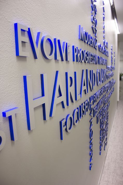 Office Logo Signage, Gradient Signage, Acrylic Letters Signage, Acrylic Signage Design, Logo Wall Design, Experiential Graphic Design, 3d Signage, Signage Acrylic, Door Signage