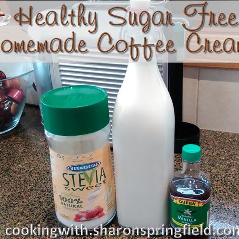 Flavored Coffee Creamer Recipes, Low Carb Coffee Creamer, Sugar Free Coffee Creamer, Sugar Free Creamer, Sugar Free Coffee, Homemade Coffee Creamer Recipe, Healthy Coffee Creamer, Diy Coffee Creamer, People Drinking Coffee