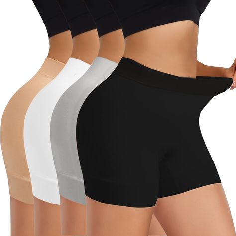 PRICES MAY VARY. 🌸Anti-Chafing & Anti-Exposed Protection: Experience ultimate comfort and protection with our Thigh Society anti-chafing shorts cooling feature. These slip shorts for under dresses are crafted to prevent thigh rub and irritation, ensuring you stay cool and comfortable all day long. Perfect for women seeking a solution to chafing, these shorts are a must-have addition to any wardrobe, providing discreet and effective protection while maintaining a sleek and seamless look. 🌸Versa Shorts For Under Dresses, Thigh Rub, Tight Skirts, Anti Chafing Shorts, Slip Shorts, Fitting Clothes, Anti Chafing, Dress Shorts, Lounge Lingerie