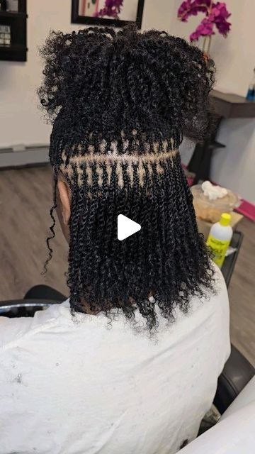 Saitta Bridges on Instagram: "My long time loyal moved to Washington for a better career opportunity 2yrs ago and stopped through for some catching up and of course my Micro Locs 🔥💕 I'M BIG PROUD OF YOU BOO 🎊Hair used: Micro Loc bulk hair 12in 1b color 🌠 THIS STYLE IS PERMANENT!!

🖤 CLICK THE LINK IN MY BIO for 10% off my Micro Loc bulk hair, products and interlocking needles 🌠 

🖤 DM me for ALL consultations and appointments #ClevelandMicroLocs 

#ClevelandMicroLocs #WashingtonMicroLocs #AtlantaMicroLocs #IndianapolisMicroLocs #ColumbusMicroLocs #DetroitMicroLocs #TexasMicroLocs #DelewareMicroLocs #BostonMicroLocs #PittsburghMicroLocs #NashvilleMicroLocs #ChicagoMicroLocs #YoungstownMicroLocs #NorthCarolinaMicroLocs #LasVegasMicroLocs #FloridaMicroLocs #MicroLocBulkHair #LetMeBeYou Micro Locs On Short Hair, Micro Locs With Extensions, Micro Locs Hairstyles, Micro Braid Locs, Starter Micro Locs, Micro Locs Starter, Micro Locs Vs Sister Locs, Micro Locs Styles, Micro Braids Hairstyles