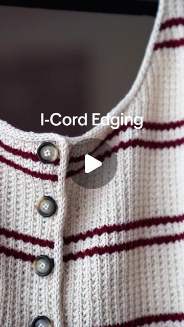 Kristen | I knit & purl on Instagram: "I-cord sequence broken down  #icord #knittingtutorial #knit" Knit Icord, Icord Knitting, Knit Purl, I Cord, Knitting, On Instagram, Instagram