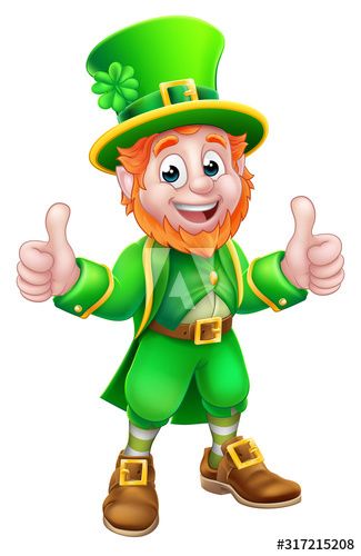 Ireland Party, Sant Patrick, St Patricks Day Pictures, Leprechaun Costume, Saint Patricks Day Art, Comic Pop Art, San Patrick, Business Cartoons, Character Mascot