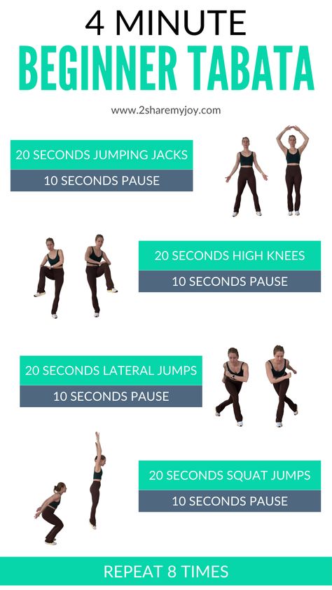 Ready to challenge yourself? Try these beginner Tabata workouts today! Click through to see all videos. Back Exercises For Men, Dumbbell Back Exercises, Workouts For Beginners At Home, Tabata Workouts For Beginners, Tabata Cardio, Dumbbell Back Workout, Back Workout At Home, Squat Jump, Tabata Training