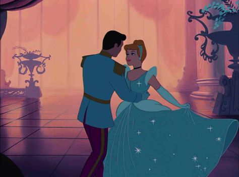 So this is love... Cinderella and Prince Charming, Cinderella 1950 screencap Kombi Hippie, Lindo Disney, Disney Amor, Disney Love Quotes, Disney Mignon, سبونج بوب, Cinderella And Prince Charming, Disney Princess Quotes, Film Disney