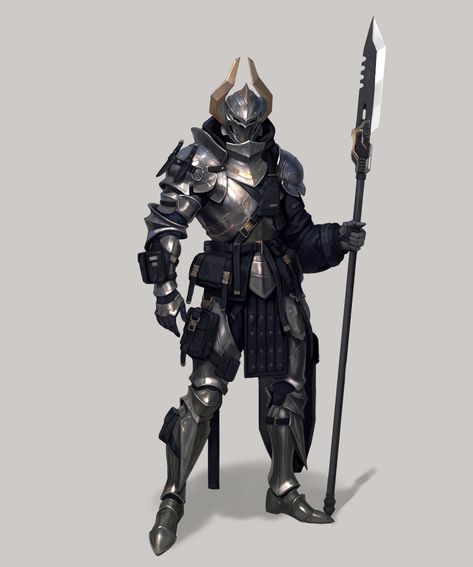 ArtStation - concept art, Jun k Pixel Reference, Female Orc, Artstation Concept Art, Plate Armor, Jun K, Historical Armor, Armadura Medieval, Paintings And Drawings, 다크 판타지