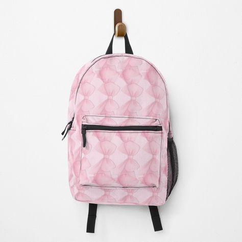 Get my art printed on awesome products. Support me at Redbubble #RBandME: https://www.redbubble.com/i/backpack/Pink-Bow-Tie-by-Laratee/164728060.K1KHE?asc=u Pink Bow Tie, Backpack Pattern, Pink Backpack, Pink Bow, Bow Tie, My Art, Awesome Products, Pattern Design, Backpacks