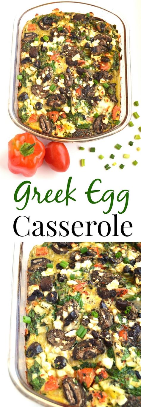 Breakfast Casserole Crockpot, Breakfast Egg Casserole Recipes, Casserole Crockpot, Greek Breakfast, Pub Grub, Healthy Breakfast Casserole, Breakfast Egg Casserole, Crockpot Breakfast Casserole, Egg Bake