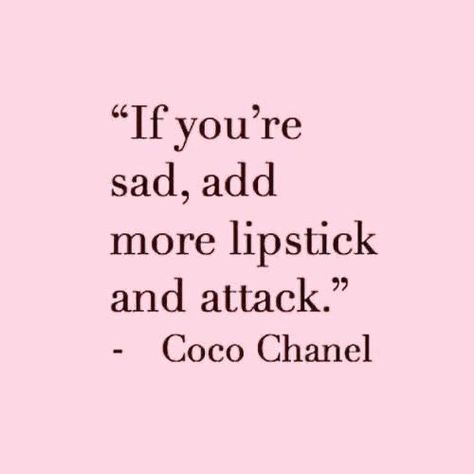 Chanel Quotes, Inspirerende Ord, Fina Ord, Motiverende Quotes, Makeup Quotes, Beauty Quotes, Fashion Quotes, A Quote, Quote Aesthetic