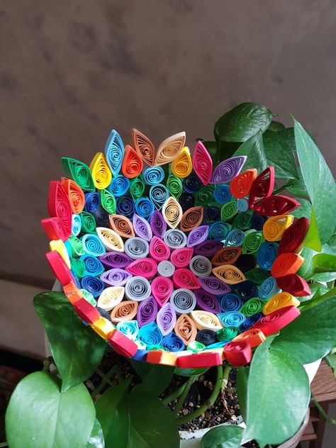 Quilling Bowl, Quilling Patterns Tutorials, Quilling Instructions, Diy Quilling Crafts, Paper Bowl, Arte Quilling, Paper Quilling Tutorial, Paper Quilling Flowers, Paper Quilling Cards