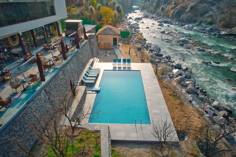 Parvati Valley, Buddhist Monastery, Riverside Resort, Kullu Manali, Architecture Model House, Take The Stairs, River Rafting, Himachal Pradesh, Tibetan Buddhist