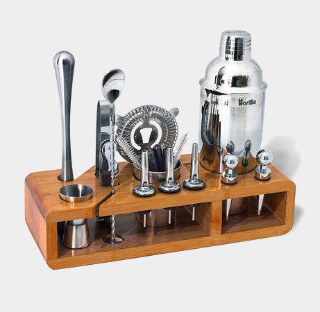 Bartending Kit, Mixology Bar, Mixology Set, Bartender Kit, Home Bar Accessories, Bar Tool Set, Cocktail Shaker Set, Cocktail Kits, Whiskey Drinks