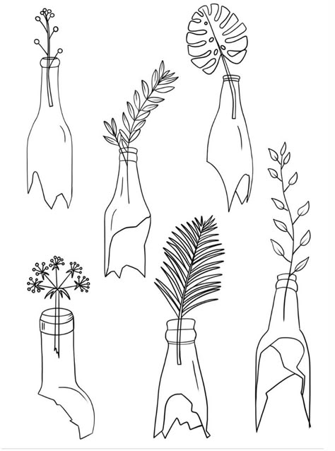 Plant In Bottle Tattoo, Flowers In A Bottle Tattoo, Mason Jar Tattoo, Herb Tattoo, Small Vases With Flowers, Vase Tattoo, Cosmos Tattoo, Ems Tattoos, Around Arm Tattoo