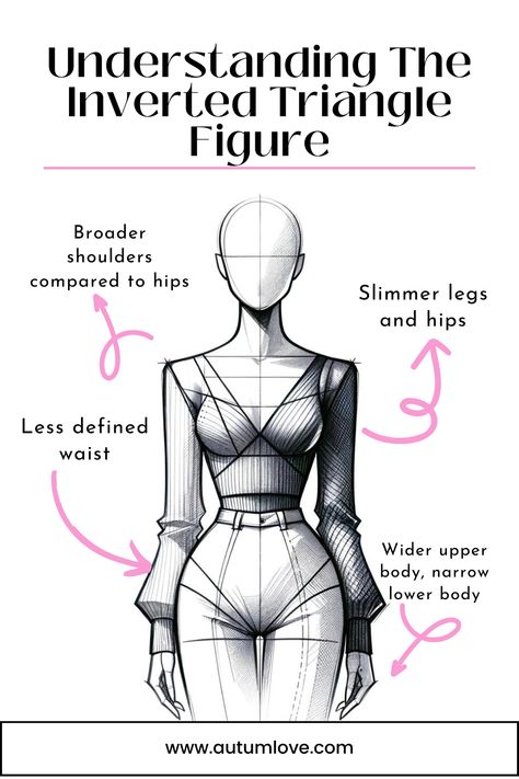 Mastering the Inverted Triangle Body Shape: Tips & Style Strategies — Autum Love Formal Dresses For Inverted Triangle Shape, Interverted Triangle Body Shape, Short Body Outfits, Inverted Triangle Models, Dress For Inverted Triangle Body Shape, Triangle Shape Body Outfits, Dresses For Inverted Triangle Shape, Triangle Body Shape Celebrities, Skyler Aesthetic