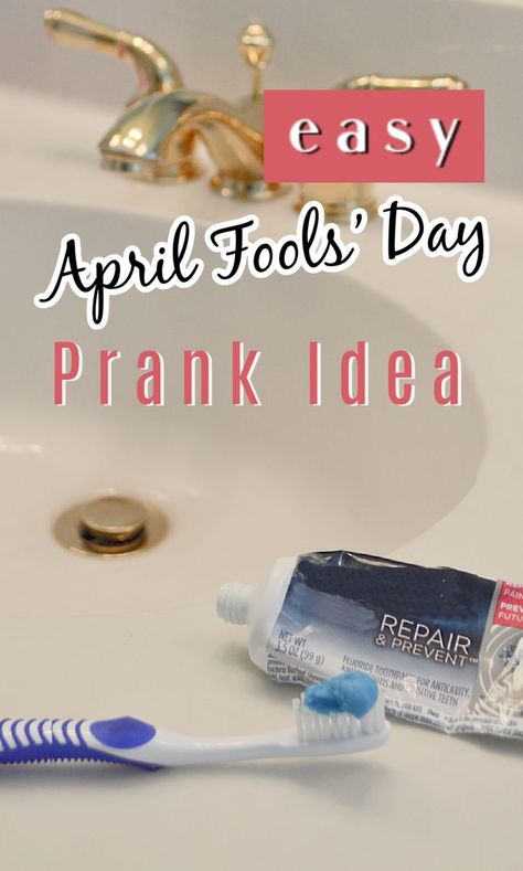 Are you looking for a last-minute easy April Fools’ Day Prank Idea that is harmless? You can set this harmless prank up in minutes with items you already have at home. Last Minute April Fools Pranks, Easy Pranks For Kids, Easy Pranks, Prank Ideas, Harmless Pranks, Pranks For Kids, April Fools Pranks, Set It Up, Time Management Strategies