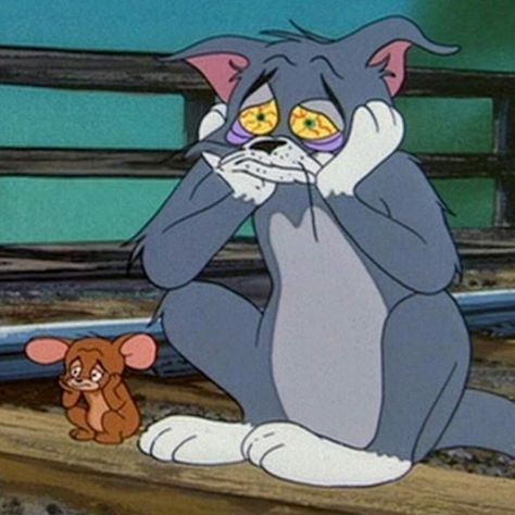 Tom Ve Jerry, Tom And Jerry Memes, Tom And Jerry Pictures, Tom Et Jerry, Tom And Jerry Cartoon, Tom Y Jerry, Dont Leave Me, Cartoon Memes, Old Cartoons