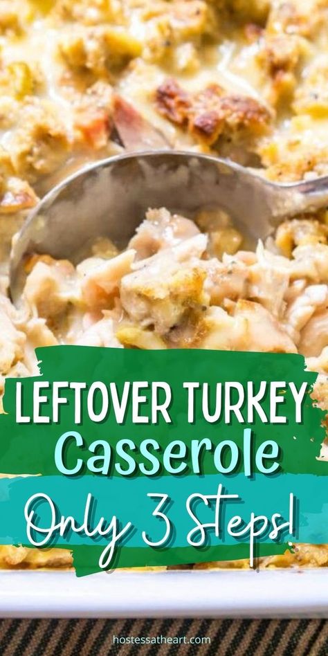 Dinners With Leftover Turkey, Recipes With Canned Turkey, Turkey Dinner Leftover Casserole, Turkey Bisquick Casserole, Left Turkey Recipes Easy, Deli Turkey Casserole Recipes, Turkey Leftovers Easy, Dry Turkey Leftovers, How To Use Up Leftover Turkey