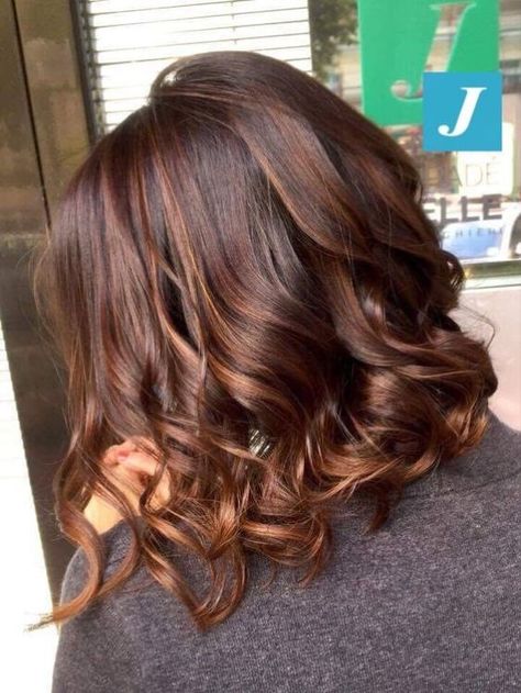 Brown Hair Balayage, Penteado Cabelo Curto, Hair Color And Cut, Hair Color Balayage, Winter Hairstyles, Brown Hair Colors, Brunette Hair, Great Hair, Brunette Hair Color