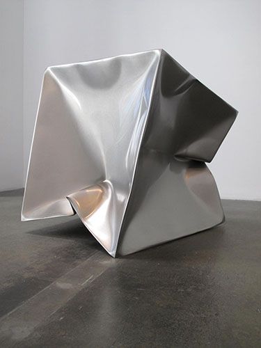 edwerdt hilgemann, imploded cube, stainless steel, 2009 Sculptural Object, Steel Art, Sculpture Installation, Abstract Sculpture, Metal Sculpture, Ceramic Sculpture, Art Object, Installation Art, Sculpture Art