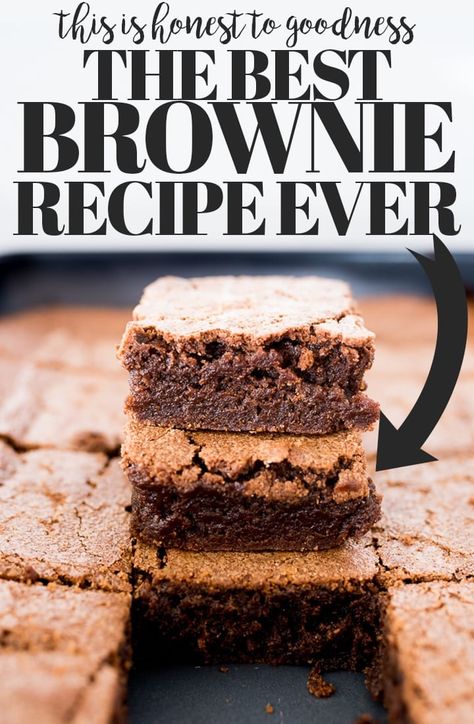 Grandma's Best Brownie Recipe - Cooking With Karli Cooking With Karli Brownies, Crumbl Copycat, Cooking With Karli, Crumble Cookies, Best Brownie Recipe, Sweet Treats Desserts, Brownie Toppings, Homemade Brownies, Sweet Treats Recipes