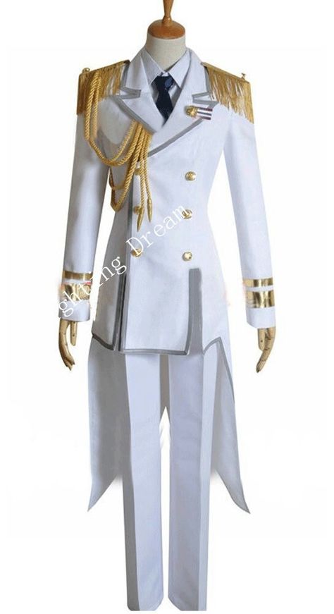 Royal Uniform Aesthetic, Royality Outfits Male, King Outfit Reference, Ice Prince Outfit, Royal Clothing Men, Male Royalty Outfit, Prince Clothes Royal, Prince Outfits Royal, Royal Prince Outfit