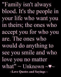 My friends are my extended family.  I love and appreciate them . . . on most days  : - ) Charity Quotes, Family Isnt Always Blood, Adoption Quotes, Good Quotes, Fina Ord, Olivia Pope, Broken Promises, Inspirational Messages, Bohol