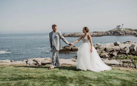 14 Waterfront Wedding Venues in Maine for a Nautical-Style Event - WeddingWire Maine Wedding Venues, Waterfront Wedding, Maine Wedding, Nautical Fashion, Wedding Wire, Nautical, Maine, Wedding Venues, Weddings