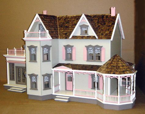 free doll house plans | by mosttrends Dollhouse Woodworking Plans, Doll House Flooring, Wooden Dollhouse Kits, Real Good Toys, Dolls House Shop, Free Barbie, Doll House Plans, Mini Doll House, Plans House