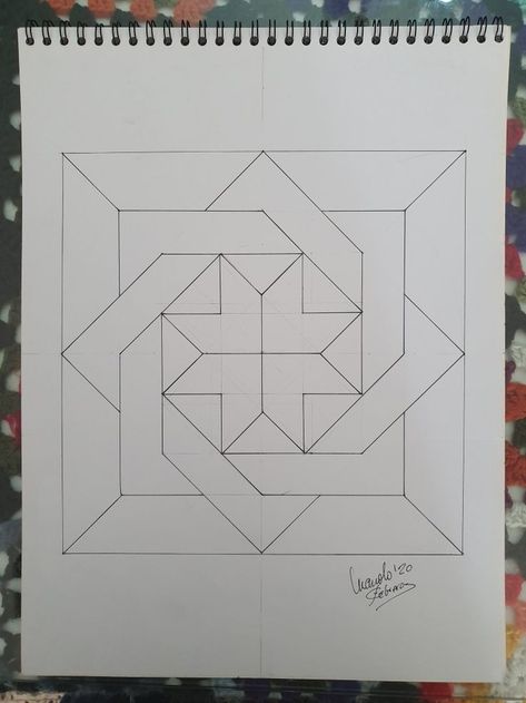 Geometric Patterns Drawing, Patterns Drawing, Geometric Shapes Drawing, Painted Barn Quilts, Wood Wall Art Diy, Barn Quilt Designs, Abstract Graphic Design, Big Rangoli Designs, Geometric Pattern Art