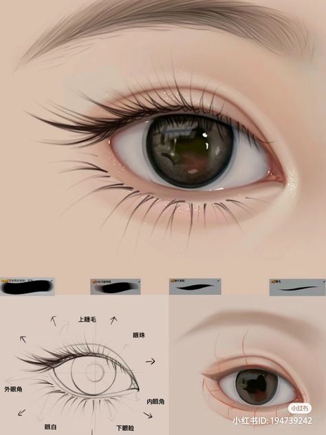 Eye Realistic Drawing, Anime Style Eyes, Kiss Prints, Skin Shading, Storage Tricks, Calm Place, Tips For Glowing Skin, Realistic Eyes, Art Tutor