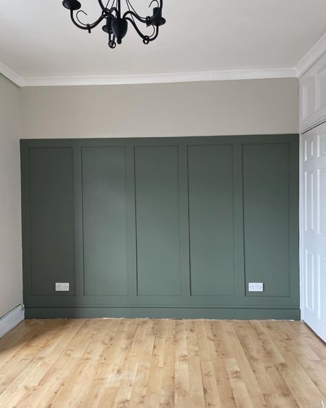 Normandy Grey, Dröm Hus Planer, Box Room Bedroom Ideas, Living Room Wall Color, Wall Paneling Diy, Room Wall Colors, Nursery Room Design, Hallway Ideas Entrance, Grey Paint