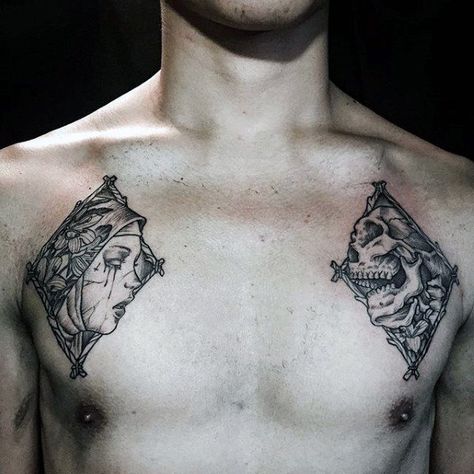 Top 43 Small Chest Tattoos Ideas – [2020 Inspiration Guide] Side Chest Tattoo, Small Chest Tattoo, Tattoo Bunt, Small Rib Tattoos, Small Tattoo Placement, Small Chest Tattoos, Small Couple Tattoos, Tattoo Female, Small Tattoos With Meaning