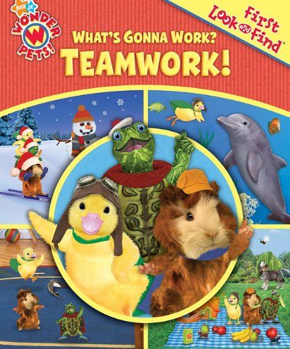 My First Look and Find: Wonder Pets, What s Gonna Work? Teamwork! (My First Look and Find) The Wonder Pets, Social Work Activities, Toddler Presents, Run Photo, Kids Party Inspiration, Wonder Pets, Guinea Pig House, Look And Find, Guinea Pig Bedding