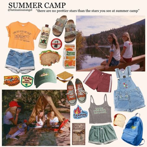 Camping Outfits Aesthetic, Summer Camp Aesthetic Outfits, Camp Counselor Outfit, Camp Counselor Aesthetic, Camping Aesthetic Outfits, Summer Camp Outfits, Summer Camp Aesthetic, Camp America, Summer Camp Counselor