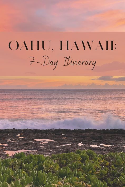 Oahu Hawaii Itinerary, Hawaii Itenary, Hawaii In September, Ohana Family, Uss Arizona Memorial, Hawaii Itinerary, Kailua Beach, Oahu Travel, Hawaii Travel Guide