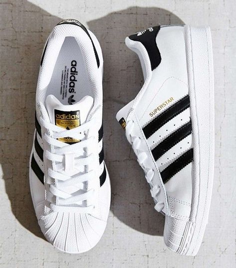 Adidas Originals Superstar Sneakers: Adidas All Star Shoes, Adidas All Star, Minimalist Packing, Adidas Shoes Superstar, Vans Checkerboard, Striped Shoes, Superstars Shoes, Adidas Originals Superstar, Nike Air Max For Women