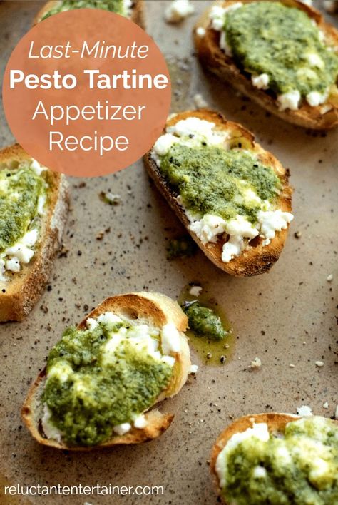 Pesto Appetizers, Crostini Appetizers, Bruschetta Recipe, Eat Seasonal, Entertaining Recipes, Spring Fling, Glass Of Wine, Yummy Appetizers, Appetizers For Party