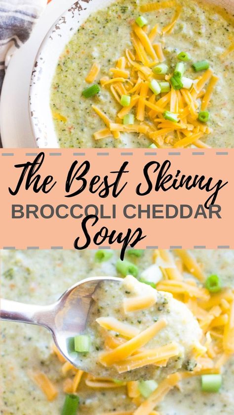 Lighter Broccoli Cheddar Soup, Health Broccoli Cheddar Soup, Lightened Up Broccoli Cheddar Soup, Lightened Up Broccoli Cheese Soup, Crockpot Broccoli Cheddar Soup Healthy, Skinnytaste Broccoli Cheese Soup, Broccoli Cheese Soup Healthy Easy, Macro Friendly Broccoli Cheese Soup, Ww Broccoli Cheese Soup