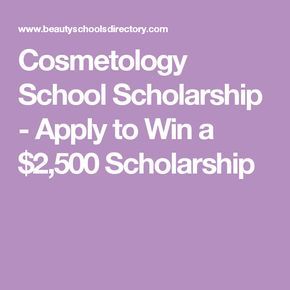 Cosmetology School Scholarship - Apply to Win a $2,500 Scholarship Cosmetology Scholarships, Penn State College, School Scholarship, Financial Aid For College, College Majors, College Fund, Cosmetology School, Freshman College, School Nails