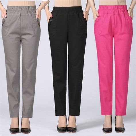 NewLook Broadcloth, Button, C4315, COTTON, Elastic Waist, Flat, Full Length, High, Office Lady, Office Pants, Panelled, Plus Size XL5XL, Pockets, Polyester, REGULAR, Solid, Solid Color, Straight, Trousers Women, Women Plus Size 5Xl High Waist Stretch Long Pants Women Cotton Straight Trousers Women Pantalon Femme Work Office Ladies Pants C4315 Cotton Pants Women Trousers, Straight Pant Design, Pant Trousers Women Outfit, Straight Pants Design, Cotton Pants Outfit, Cotton Trousers Women, Cotton Straight Pants, Straight Pants Women, Plazo Pant