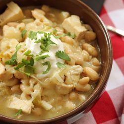 Easy White Bean Chicken Chili, Chicken And White Beans, Chili With White Beans, White Bean Chicken Chili, White Bean Chili, White Chili, Cooking Dried Beans, Easy Freezer Meals, Chicken Chili Recipe